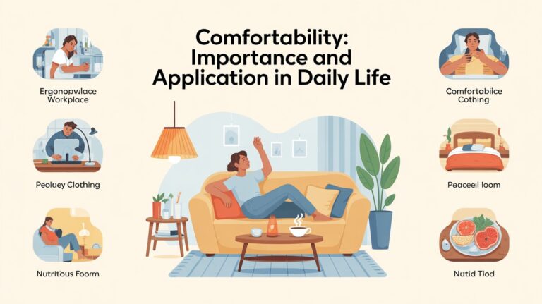 Comfortability: Importance, and Application in Daily Life