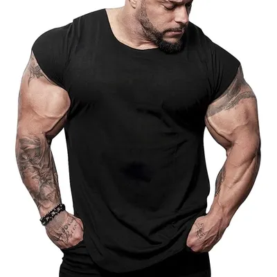 Athletic Gym Shirts for Muscle Building Programs | ironpandafit
