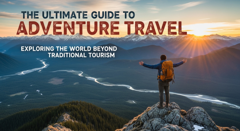 The Ultimate Guide to Adventure Travel: Exploring the World Beyond Traditional Tourism